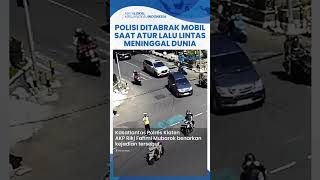 Polantas di Klaten Meninggal Dunia Tertabrak Mobil saat Atur Lalu Lintas Sempat Dirawat di RS [upl. by Lutero625]