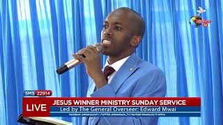 MWANGAZA TV JESUS WINNER MINISTRY SUNDAY SERVICE [upl. by Rechaba]