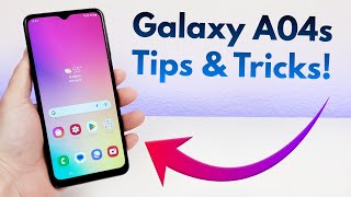 Samsung Galaxy A04s  Tips and Tricks Hidden Features [upl. by Ahaelam]