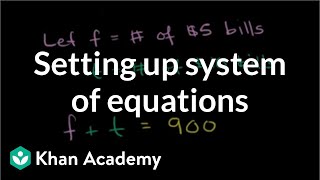 Trolls tolls and systems of equations  Algebra II  Khan Academy [upl. by Joselow]