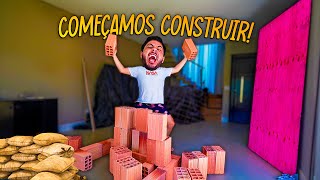 COMPREI OS MATERIAIS DE CONSTRUÇÃO E COMEÇOU A CONSTRUIR O FOGÃO DA COZINHA😍 [upl. by Hamlin]