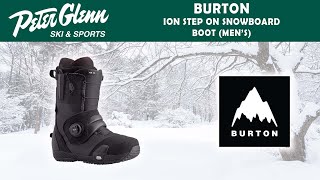 Burton Ion Step On Snowboard Boot Mens Product Review [upl. by Wunder755]