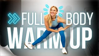 5minute PREWORKOUT WARM UP for Injury Prevention [upl. by Nicolle]