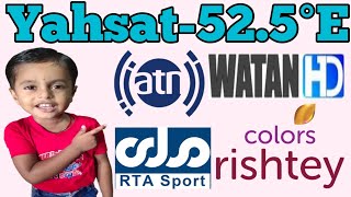 yahsat 52e dish setting52e new update 52e channel list 2024 [upl. by Astraea]