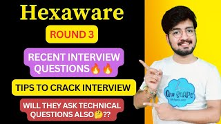 Hexaware interview questions  Hexaware interview experience  how to crack hexaware interview [upl. by Karol]