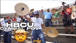 AN HBCU CYMBAL POV 🤯🔥 [upl. by Aela37]