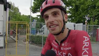 Jenthe Biermans  Interview at the finish  Stage 3  Giro dItalia 2024 [upl. by Joung832]