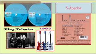 The Ventures  5  Apache Play Telstar 1963 [upl. by Halil]