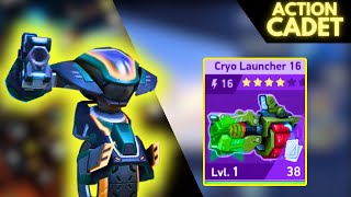 Freezeem Up with Cryo launcher 16🥶🥶 Mech arena Cryo launcher [upl. by Notsuh295]