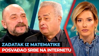 Zadatak iz matematike posvađao Srbe na internetu  Prof Srđan Ognjanović i Željko Mašović  URANAK1 [upl. by Ayotak]