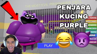 PENJARA KUCING PURPLE 😈 ESCAPE CATNAP PRISON OBBY 😱 [upl. by Hayton]