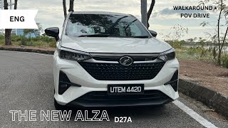 2023 Perodua Alza H  Daytime Walkaround amp POV Test Drive [upl. by Savanna947]