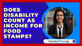 Does Disability Count As Income For Food Stamps  CountyOfficeorg [upl. by Prager]