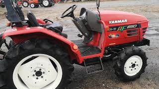 YANMAR AF250  traktorita [upl. by Marcellina]