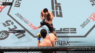 EA SPORTS UFC 5 good fights road to div 20 [upl. by Ahsinwad114]