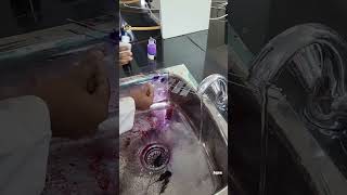 Gram staining in microbiology Practical microbiology mbbs motivation yt ytshorts shorts [upl. by Dyke]