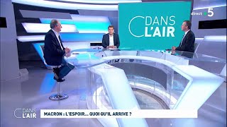 Macron  lespoir quoi quil arrive  cdanslair 01012020 [upl. by Bautram22]