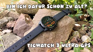 Short Review Ticwatch Pro 3 Ultra GPS Smartwatch [upl. by Lleuqar]