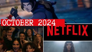 quotNetflix Originals October 2024 MustWatch Releases [upl. by Leur429]