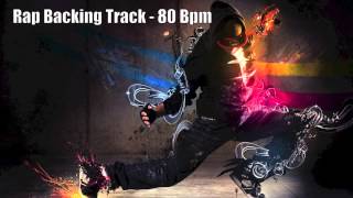 Freestyle Rap Backing Track  80 Bpm [upl. by Aimal]