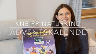 Kneipp Naturkind Adventskalender für Kinder  schöner hochwertiger Inhalt [upl. by Ijar]