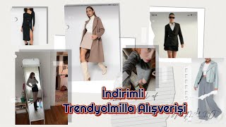 İNDİRİMLİ TRENDYOL ALIŞVERİŞİM  TRENDYOLMİLLA KIŞLIK ALIŞVERİŞ [upl. by Eerdna]