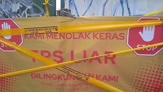 Kami Segenap Warga RW 0112 Meruyung Depok Menolak Keras amp Mengutuk TPS LIAR [upl. by Oloap]