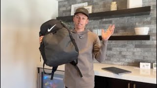 My Favorite Nike Brasilia Backpack  1 YEAR Review Breakdown [upl. by Samtsirhc]