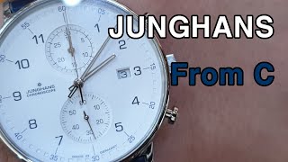 융한스 junghans from C [upl. by Ahcim264]