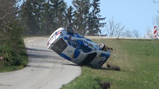 Osterrallye Tiefenbach 2022Best ofJumpsCrashActionMistakes [upl. by Aneladgam477]