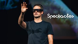 Snap Spectacles Live OnStage AR Glasses Demo [upl. by Ailimaj]