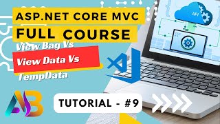 ViewData VS ViewBag Vs TempData in MVC  ABFirstTech [upl. by Ohara736]