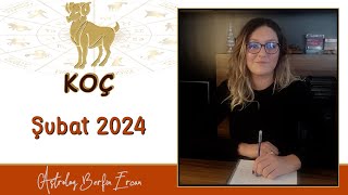 Koç Burcu  Şubat 2024  Astrolog Berfin Ercan  Astroloji Burçlar Aylık ve Haftalık Burç Yorum [upl. by Emarej847]