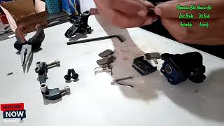 Mountain bike disc brake assembly  Paano Ayosin ang disc brake  disc brake repair  diy [upl. by Geer245]