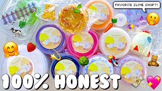 200 Favorite Underrated Slime Shop Review 💖 Rodem Slimes Unboxing 100 Honest [upl. by Ahtinak]