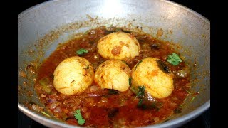 Hyderabadi Egg Curry Recipe [upl. by Ybbob]