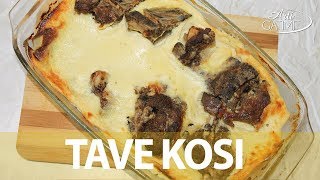 TAVE KOSI  Receta Tave Elbasani  Kuzhina Shqiptare  Gatime Tradicionale [upl. by Hildegard]