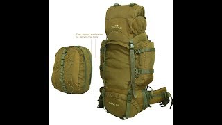 Budget rucksack 95L  backpack  Tripole Colonel Rucksack  95 L [upl. by Iluj]