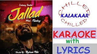 Emiway BantaiJalladKaraoke Beat With Lyrics [upl. by Gninnahc]