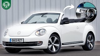 Volkswagen Beetle Cabriolet 20122019  SHOULD YOU BUY ONE  what you ACTUALLY need to know [upl. by Drape]