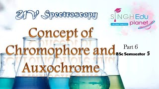 Concept Of Chromophore and Auxochrome BSc 5th Semester UV SpectroscopyPart 6Organic Chemistry [upl. by Pesvoh500]