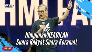 Fahmi Fadzil  Ucapan Penuh di Himpunan KEADILAN Suara Rakyat Suara Keramat [upl. by Jemy]