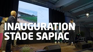 Inauguration du stade de Sapiac [upl. by Danzig424]