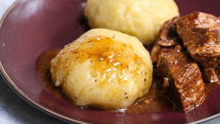 Perfect African Fufu Only 3 ingredients [upl. by Regnij335]