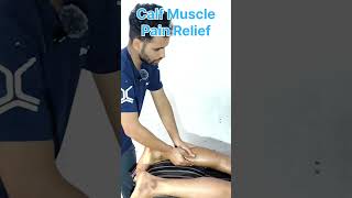 Calf Muscle pain relief bestmassage calf calfpain calfpainrelief massage massagetherapy [upl. by Yllil]