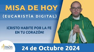 Misa de Hoy  Padre Carlos Yepes  Jueves 24 Octubre de 2024 l Eucaristía Digital  Fe  Dios [upl. by Kaz]