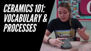 Ceramics 101 Clay Vocabulary and Processes [upl. by Mcgruter]