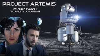 Project Artemis Movie Release Date First Look Trailer  Chris Evans amp Scarlett Johansson [upl. by Nemajneb]