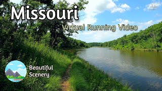 Cuivre River State Park Virtual Running Video with Stunning Scenery [upl. by Walters]