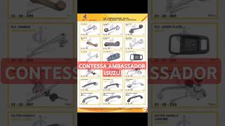 Contessa ambassador spare parts manufacture by car internationalcontessaambassadorisuzu [upl. by Arah]